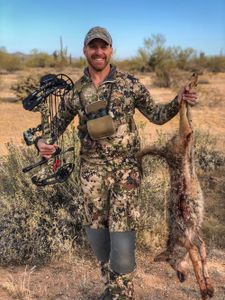 A person enjoying fishing or hunting in Arizona