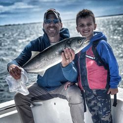 Bluefish caught by two people in Arizona