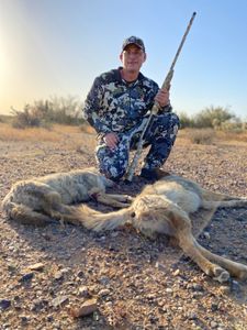 An angler with fishing rod in AZ