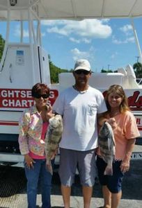 3 people fishing for 2 fish in FL