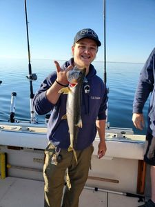 One angler fishing in Minnesota