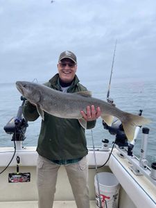 One person fishing in Minnesota waters