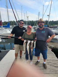 Fishing trip at Knife River with 3 people