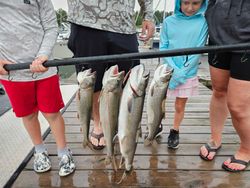 4 big fish caught at Knife River
