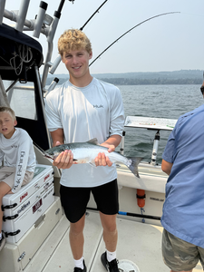 Clear skies and light tackle: the perfect recipe for trolling success!
