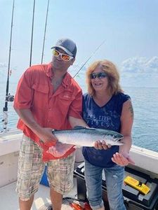One 18-inch fish caught on a cruises and fishing trip in MN