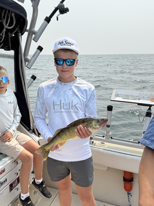 Trolling for walleye pays off at Knife River Marina!