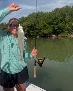 One person fishing in Islamorada