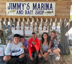 Anglers caught 14 black drum fish in TX