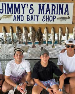 Spotted Weakfish, Black Drum, and Spotted Weakfish caught in TX