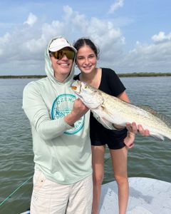 Two anglers fishing in TX