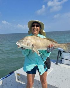 One person fishing in TX