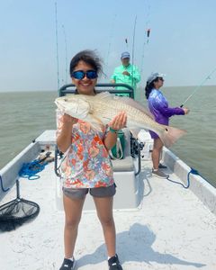 Redfish caught while fishing in Port Isabel