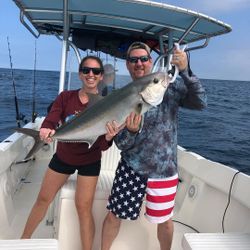 Couple fishing at Pompano Beach