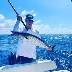 A lone angler fishing in FL