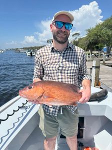 One person fishing in Pensacola