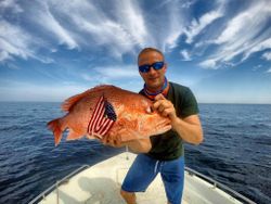 One person fishing in Pensacola