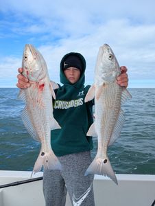 Two big redfish caught in FL