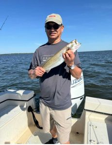 One person fishing in NC
