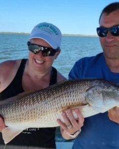 Redfish caught in NC waters