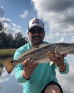Redfish caught in Wanchese, North Carolina
