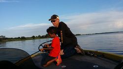 Two anglers fishing in Tennessee