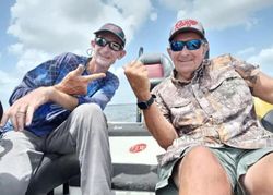 Two people fishing in Tennessee
