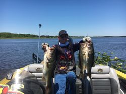 2 largemouth bass caught in TN