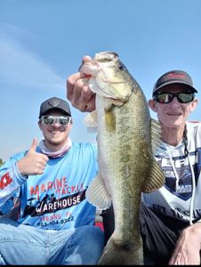 A largemouth bass caught while fishing in TN
