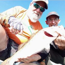 Two people fishing in Tennessee