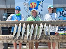 9 spotted weakfish caught during fishing trip in Aransas Pass