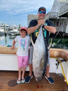 Blackfin tuna caught while fishing in FL