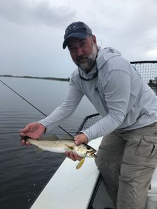 Spotted Weakfish caught while fishing in FL