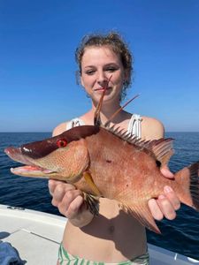 Successful angler with a 20-inch catch in Florida