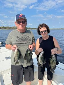 4 crappie fish caught in FL