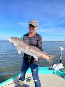 Redfish caught in FL while fishing