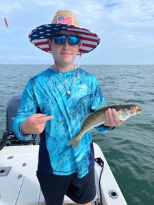 Spotted weakfish caught in Hernando