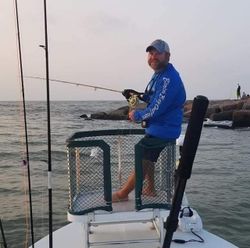 Person fishing in TX
