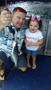 2 people fishing and hunting at Port Isabel