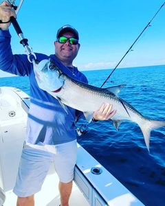 Tarpon fish caught in TX on fishing or hunting trip