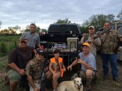 7 people fishing and hunting in Port Isabel