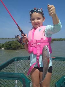 A person fishing in Texas