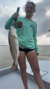 Redfish dinner caught by young Angler in TX.