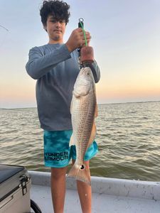 Heart shaped spot on Redfish in Texas.