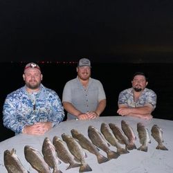 Reeling in Sea Trout Together