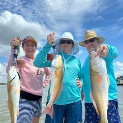 Chasing Redfish in Matagorda