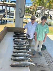 Best fishing adventure in TX with 6 fish caught