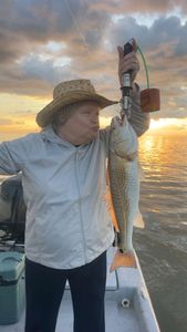 Angler fishing in Matagorda