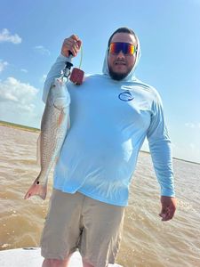 Redfish caught while fishing in Matagorda TX waters