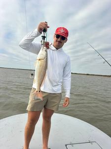 Redfish caught while fishing in Matagorda TX waters